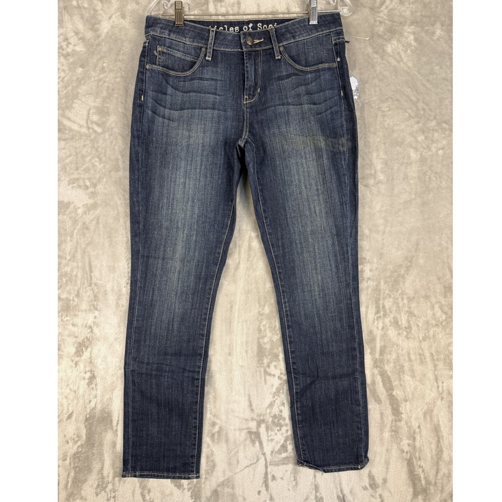 Y2K Articles of Society Los Angeles Women's Size 28 Blue‎ Wash Denim Jeans